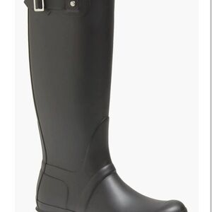 Black Tall Hunter Rain Boot